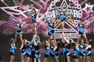 Canberra City Cheerleading - Nationals Pyramid